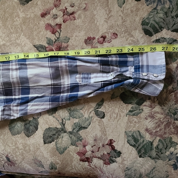 men's AE button up plaid shirt 2XL - Picture 7 of 7